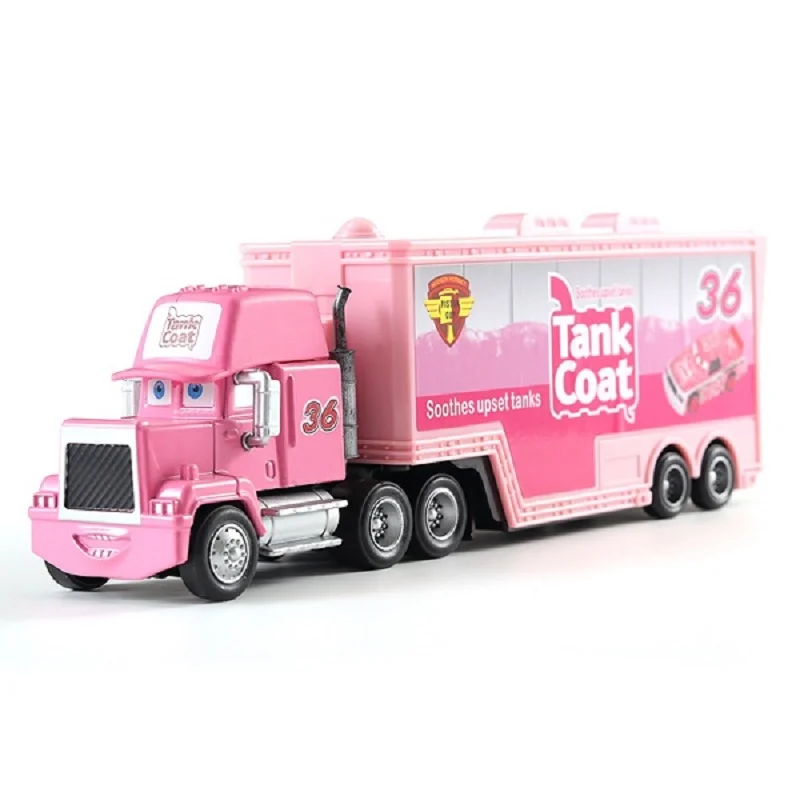 

Cars Disney Pixar Cars Mack Uncle No.36 Tank Coat Truck Diecast Toy Car Loose 1:55 Brand New In Stock Disney Cars3 Cars2