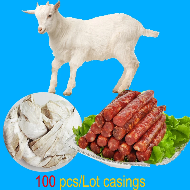 100pcs/lot Bbq Casings For Sausage,each Length260cm Wide2.6cm,salami,bbq Kitchen Tools Meat