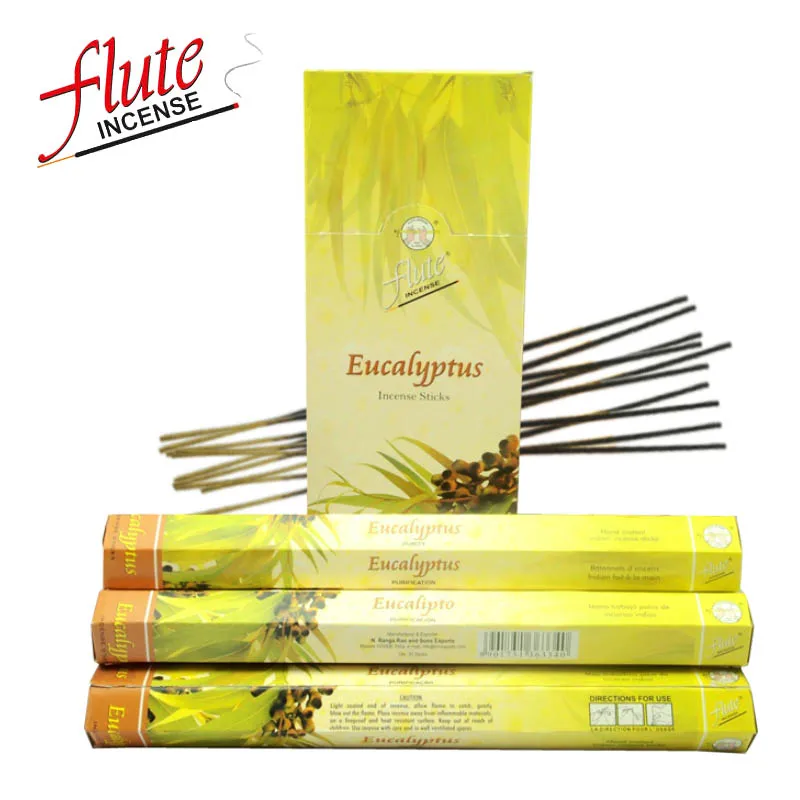 Buy FLUTE 120 Sticks/Pack Eucalyptus Aroma Herbal