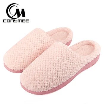 

Home Slippers Winter Shoes Women Indoor Floor Warm Slippers