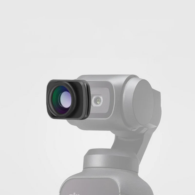 3-в-1 Широкий формат макро объектив «рыбий глаз» Камера Комплект для DJI Osmo карман Vlog съемки карман Объективы портативный монопод с шарнирным замком для объектива аксессуары