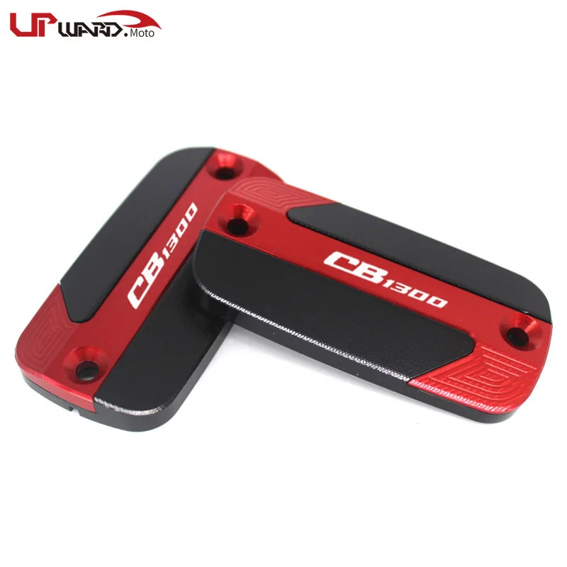 

For HONDA CB 1300 CB1300 1997-2016 2014 2015 Motorcycle Front Brake Clutch Cylinder Fluid Reservoir Cover with logo