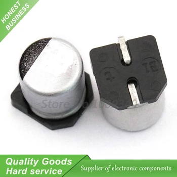

10pcs 16V33UF 5*5.5mm SMD aluminum electrolytic capacitor 33uf 16v 16V33UF-SMD