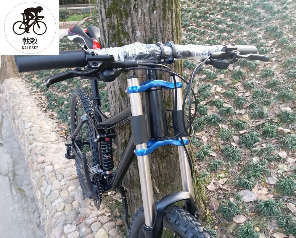 Sale Kalosse 3X9S aluminum alloy Soft-tail frame M4000 Hydraulic brakes mountain bicycle 26*2.35inch 27 speed 10 Sale Kalosse 3X9S aluminum alloy Soft-tail frame M4000 Hydraulic brakes mountain bicycle 26*2.35inch 27 speed 10