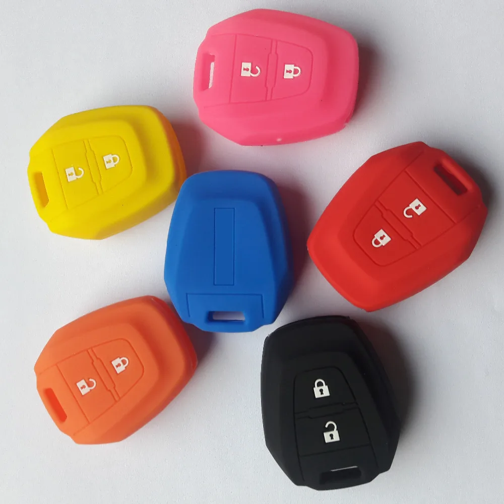Силиконовый защитный чехол для Isuzu DMAX MUX Truck 2|silicone key fob|key case for car2 buttons shell |