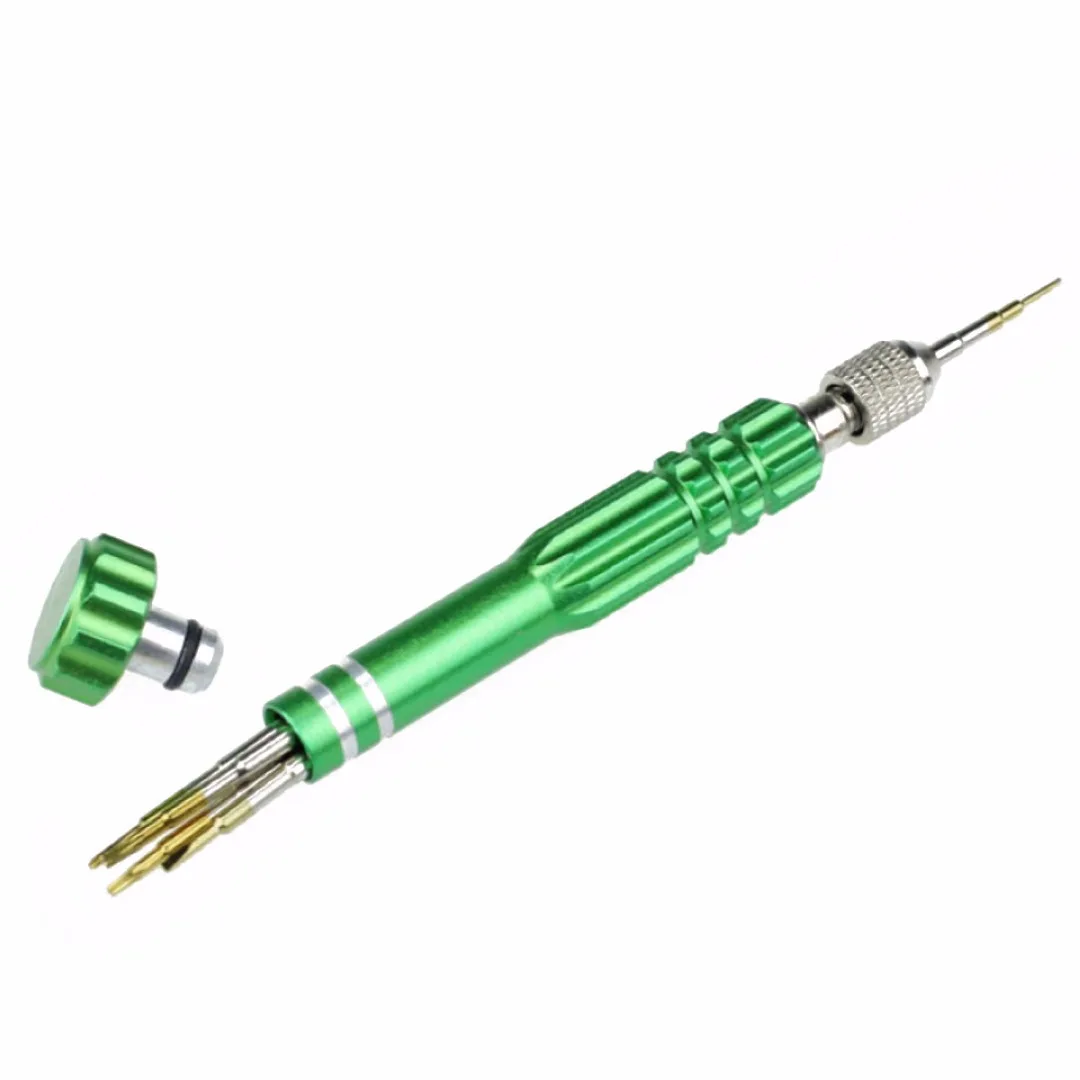 Shellhard 5in1 Watch Repair Tool Kits Screwdriver Set Repair Opening Tools Kit for Watch Eye Glasses