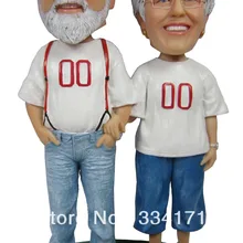 Персонализированная кукла с качающейся головой 0 лет, свадебное Подарочное свадебное украшение, фиксированное тело из полирезины+ голова из полирезины, изготовленная на заказ кукла