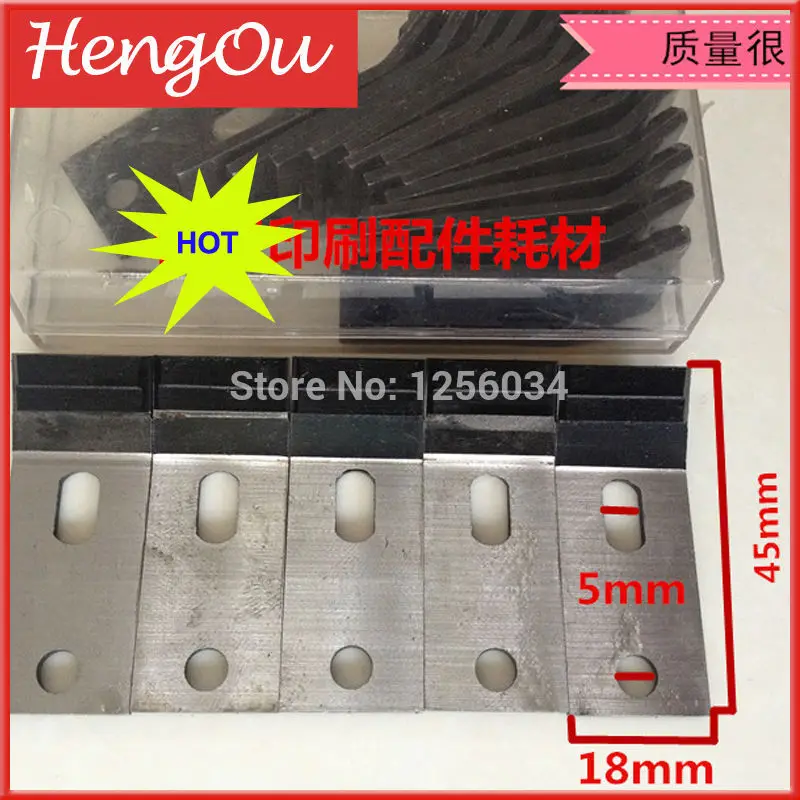 

10 pieces free shipping high quality gripper for guanghua machine, gripper for SM 102 heidelberg