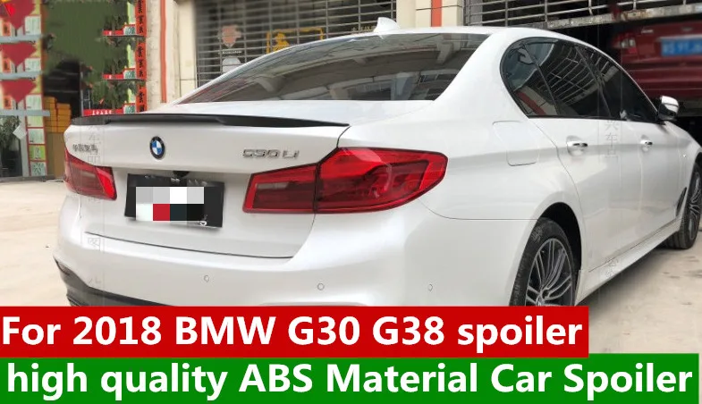 Для BMW G30 F90 спойлер P style 520i 528i 535i 530i Высокое качество ABS Материал грунтовка для автомобилей и краски цвет от до