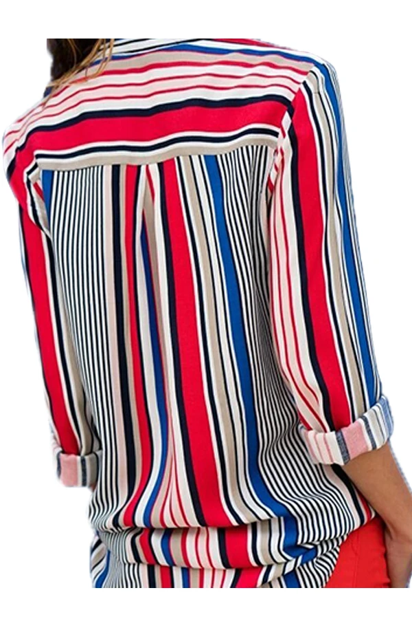 Red-Blue-Striped-Modern-Women-Shirt-LC251389-3-2