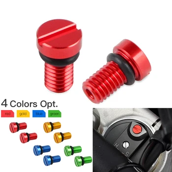 

M5*0.8 Front Fork Air Valve Cap Screws For Honda CR CRF 80R 85R 125R 150R 250R 450R 250X 450X 250RX 450RX 450L 250 450 R X RX