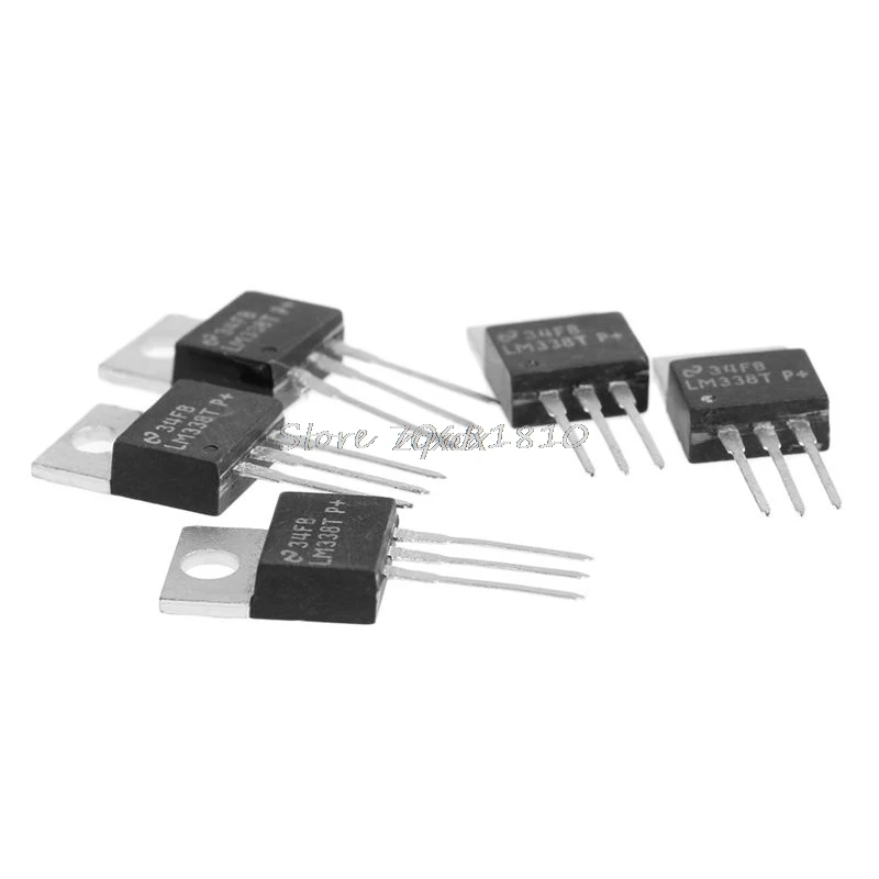 5 шт. LM338T LM338 TO 220 IC высокотоковый Регулируемый интегрированный регулятор