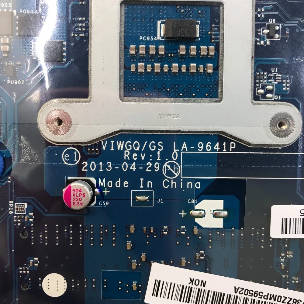 KEFU LA-9641P G510 لينوفو G510 اللوحة لينوفو VIWGQGS LA-9641P اللوحة المحمول اختبار الأصلي 100% العمل