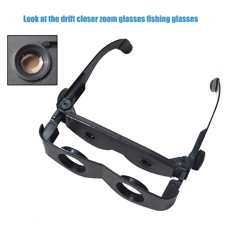 

Portable Magnifying Glasses Plastic Lens Magnifier Binoculars Telescope For Watch Football Match Outdoor Fishing Hiking