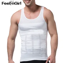 FeelinGirl Мужское нижнее белье для похудения, Корректирующее белье для тела, корсет для талии, Корректирующее белье для мужчин