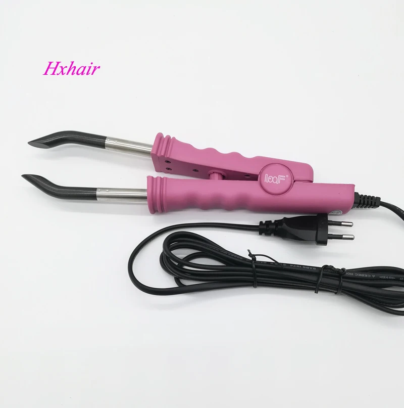Fusion-Connector Hair-Extension Loof Black Pink-Color 220v