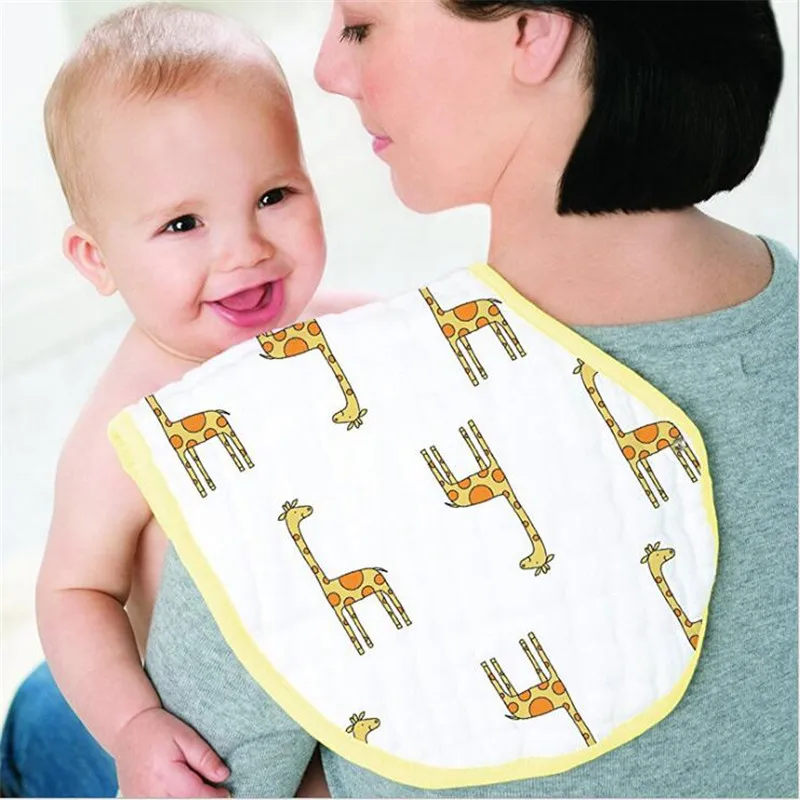 

Muslin life Cotton Baby Bibs Burp Cloth Cotton Muslin Baby Bib Soft Bandanas Bibs For 0-5Year Kids Towel Scarf