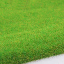 Поезд макет ковыль Бумага 4 шт./компл. модель зеленый 25*25 см HO декорации трава коврик Мода Высокое качество