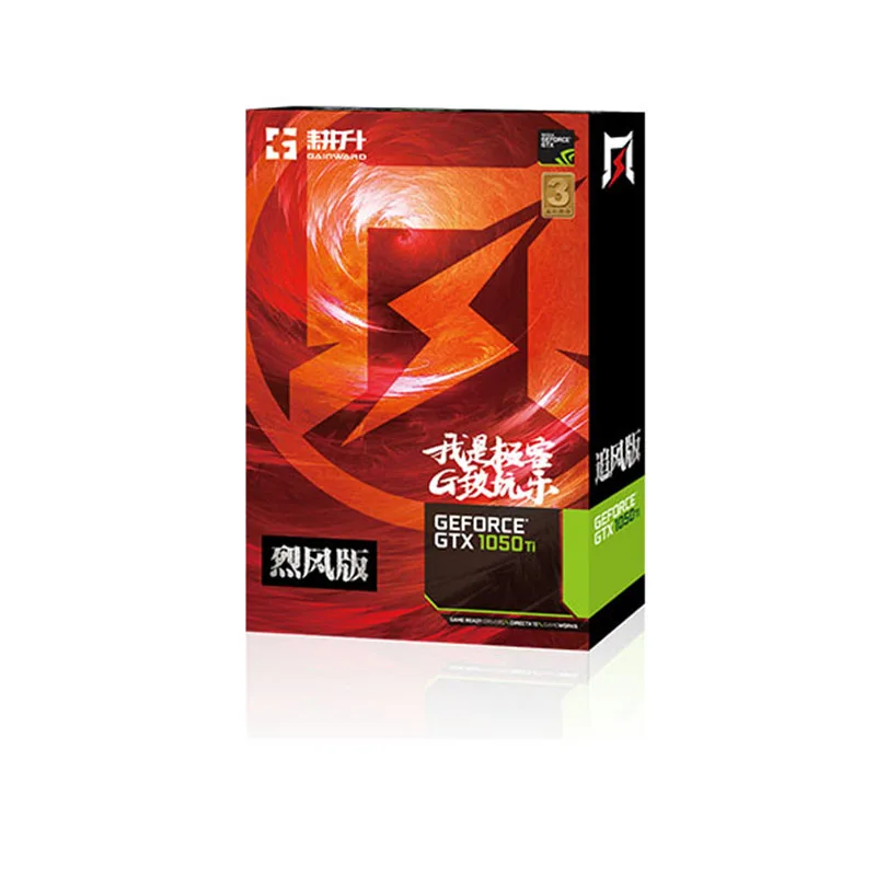 Бесплатная доставка Gainward gtx 1050 ti Графика карты 4 Гб 75 Вт графика курица игра 1354/7008