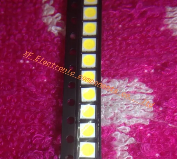  500pcs/lot LED Backlight High Power 3030 SMD lamp beads 6V Cool white Best quality | Электронные компоненты и