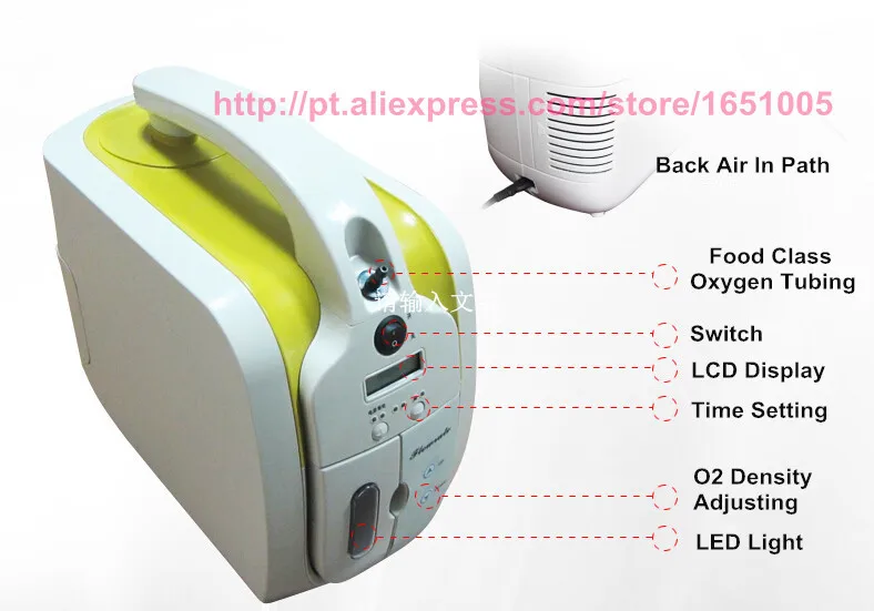 Мини-концентратор кислорода забота о Здоровье Кислород генерирует 110 В 220 В портативный O2 делая машину концентратор кислорода машина