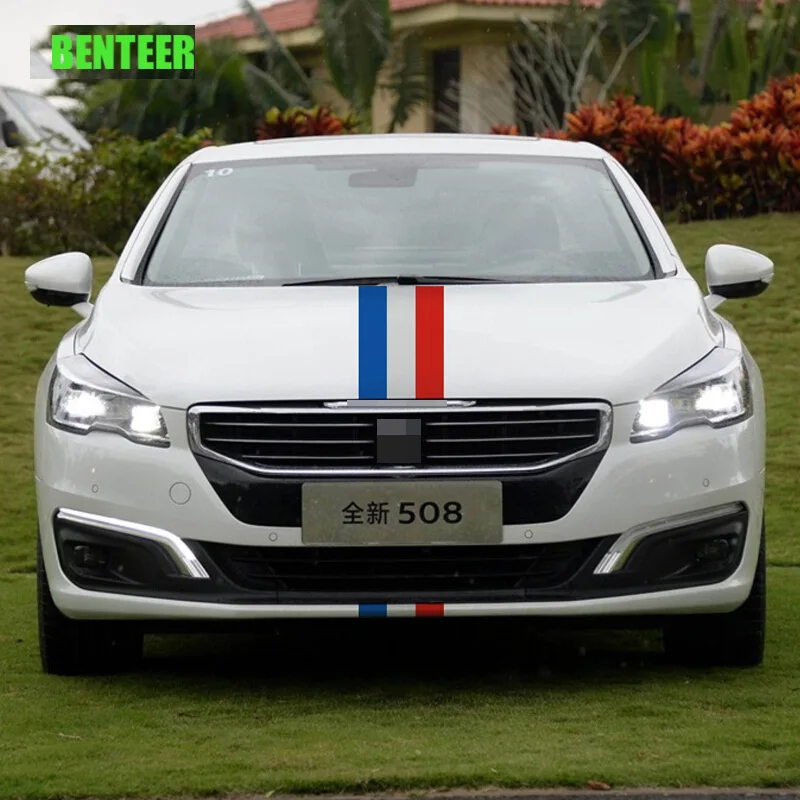 150 см наклейка на голову автомобиля для Peugeot 206 208 307 308 2008 3008 106 108 306 208|Наклейки