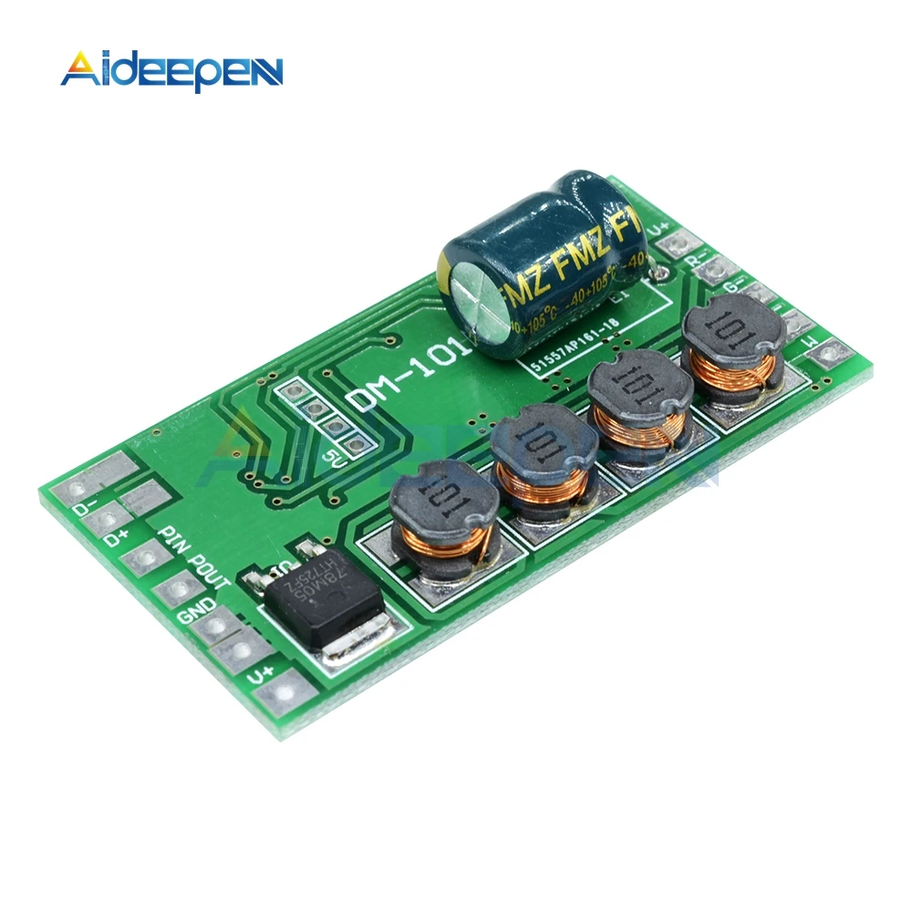 

12V 24V DMX512 Decoder Board 600mA 72W 4 Channel Decoding Driver Control Module 12-24V for RGB LED Stage Light Disco Par Light