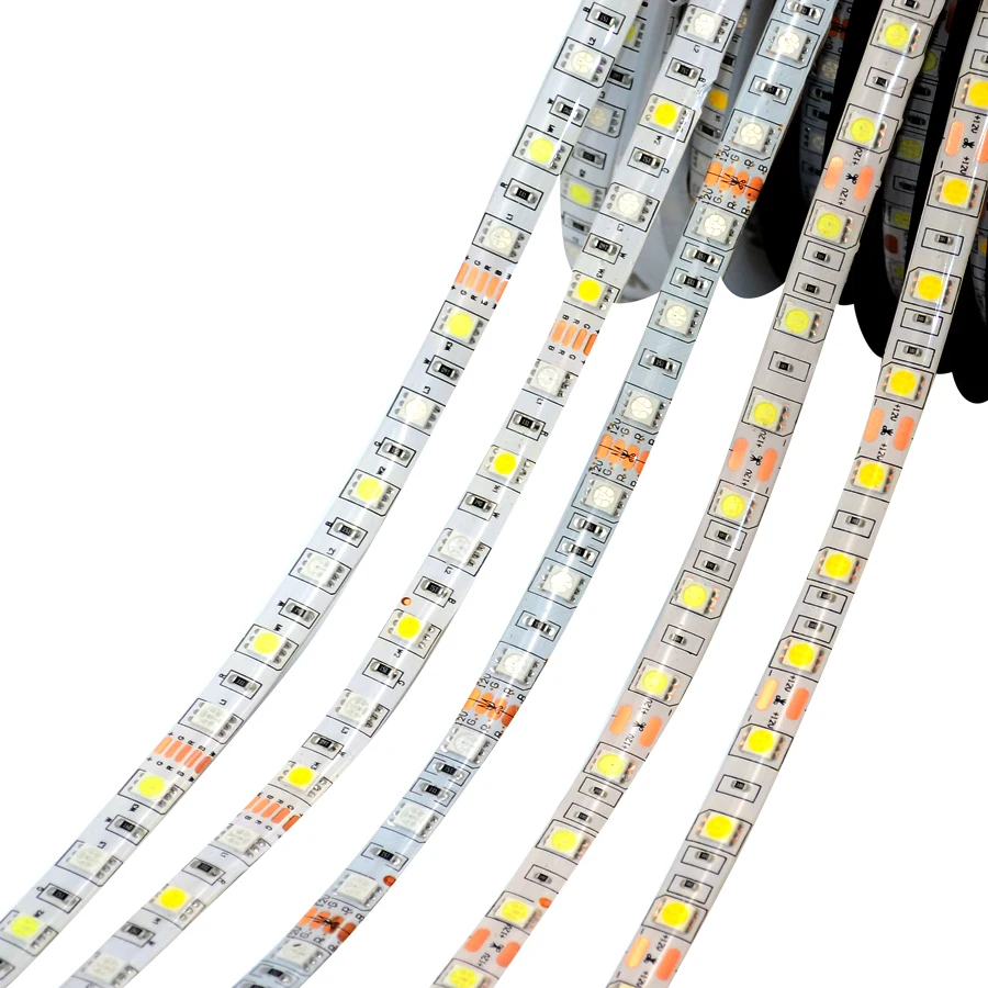 

20meter/lot DC12v smd5050 60leds IP65 RGB color led strips strip light with high lumin 2 years warranty time