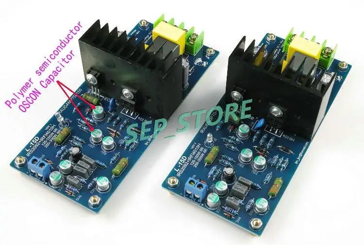LJM Hi end L15D стерео аудио Плата усилителя мощности IRS2092 IRFI4019H IRAUDAMP7S (включая 2 Bobards)|board