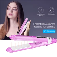 Выпрямители PTC быстрый нагрев Турмалин Керамическая нагревательная пластина выпрямитель для волос щипцы для завивки волос пластины Инструменты для укладки волос