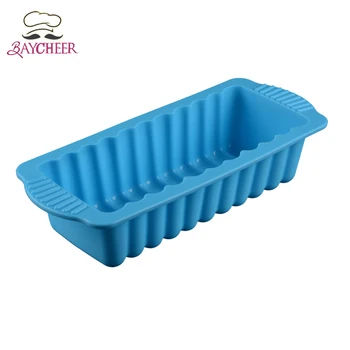 

3D Silicone Cake Decorating Mold DIY Stand For Toast Bread Rectangular Baking Pan Tools