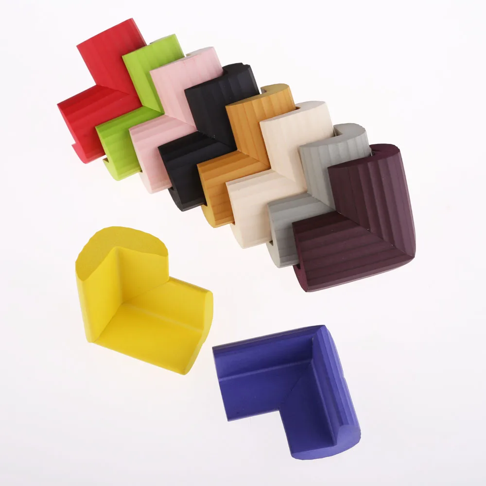10pcs Baby Anti-Collision Angle Child Edge Corner Guards Protection Angle Kids Safety Multicolor L or U Shape Corner Guards