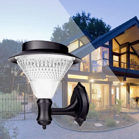 Emissor de Luz Sensor da Lâmpada de Parede ao ar Luz de Rua Luz de Energia da Bateria Diodo Solar Jardim Parede Livre 32 Luz