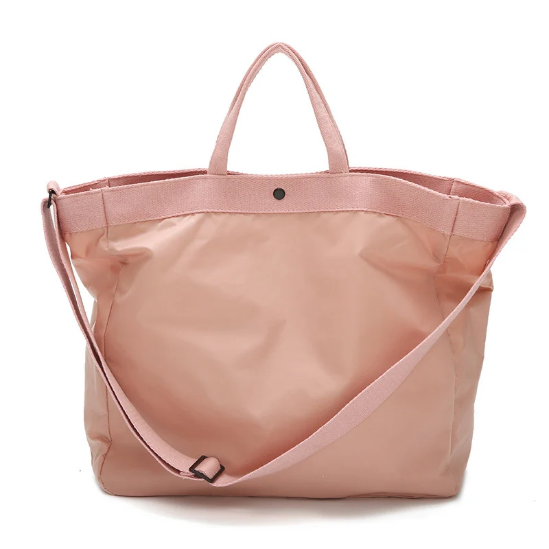 Wellvo нейлоновые дорожные сумки большой емкости для женщин ручная багажная сумка для путешествий дорожные сумки выходные сумки мужские большие багажные сумки XA45ZC - Цвет: pink