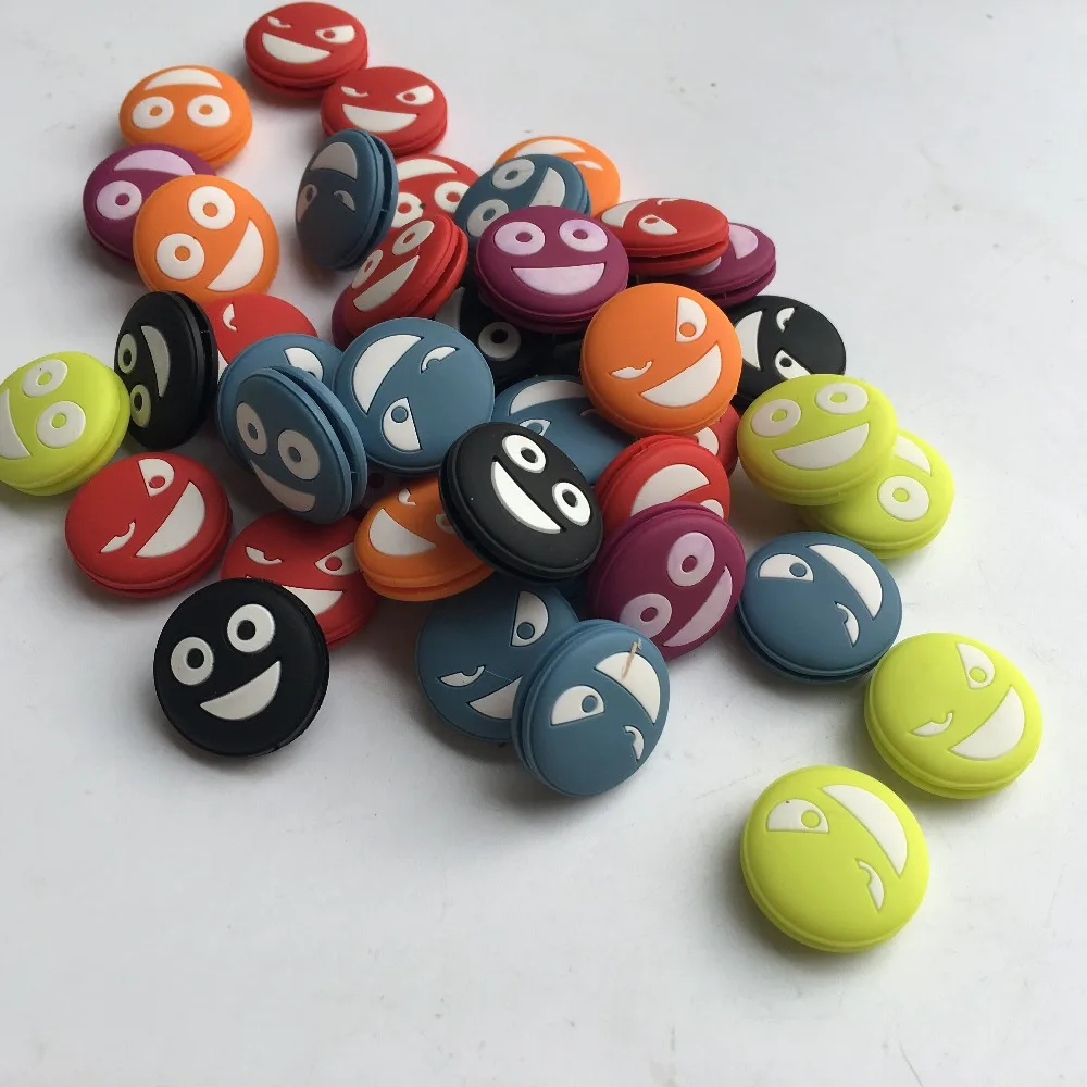(20pcs/lot)tennis vibration dampeners/tennis racquet/Funny Grimace