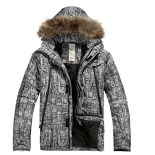 2016 new original feather ski jacket,snowboard clothes Mens Outdoor Sport Waterproof Windproof Breathable Thermal coat