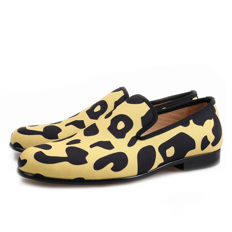 Schuhe Stil Mit Mehrfach Für Handgemachten Print Dauerhaft Futter Animal Tragen Camo Und Klassische Leopard Komfort Piergitar Leder Neue 2018 Männer Zu RwKYxq