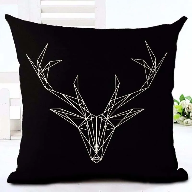 Cotton Letter Cushion Covers