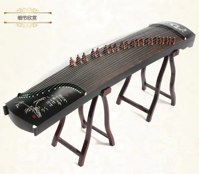 Ветер Бамбуковые Тени серии guzheng 5 моделей опционально китайский Yangzhou guzheng 21 струны Zither Музыкальные инструменты - Цвет: 1