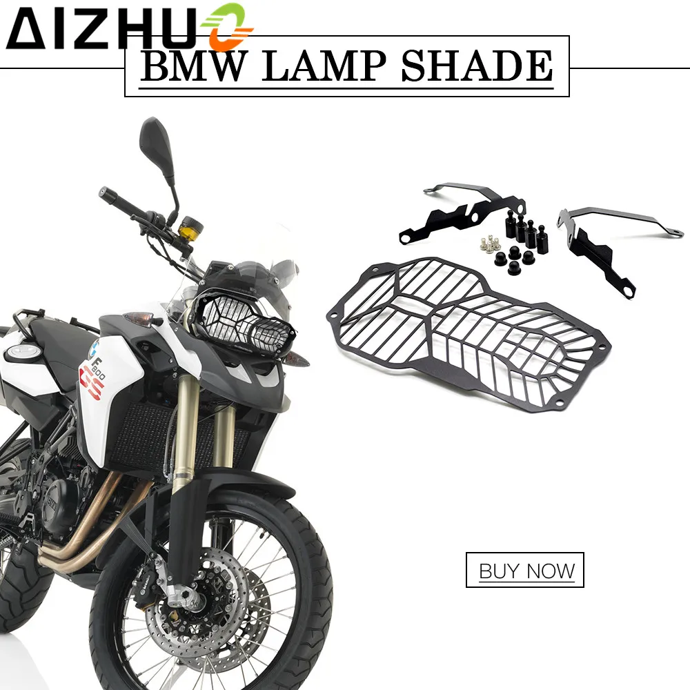 For BMW R1200GS Adventure Motorcycle Head Light Front Lamp Light Cover Grill Guard Protector Stainless Steel Plastic 2013-2016