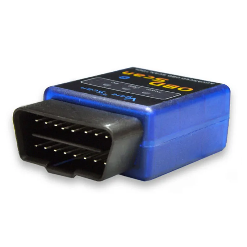 Высокое качество 25k80 чип elm327 obd2 bluetooth сканер OBD2/OBDII vgate elm 327 v1.5 Поддержка J1850 считыватель кодов Сканер