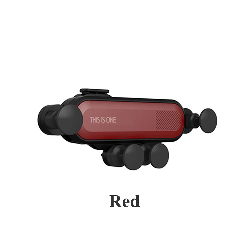 Новейший универсальный автомобильный вентиляционный держатель автомобильные держатели для телефона силиконовый гибкий для мобильного телефона Xiaomi huawei для телефонов 4,"-6,5" FS - Цвет: Красный