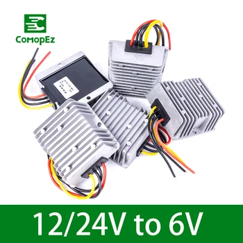 

Voltage Reducer DC DC Step Down Converter 12V-24V to 6V 10A15A20A25A30A Waterproof Voltage Voltage Converter Regulator for Robot