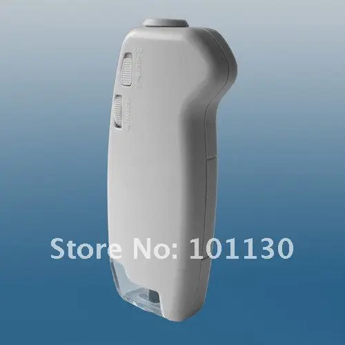 

100X Handle Microscope Pocket Magnifier with Scale for Seeing Micro Substances under High Magnification MG10081-2C