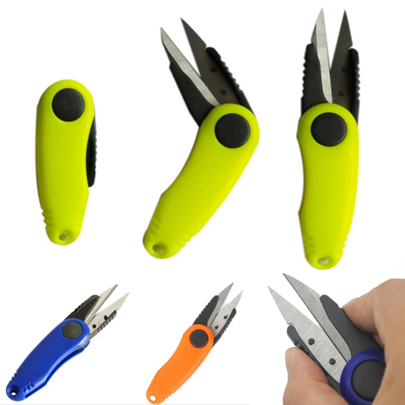 1pc 釣具倍はさみ釣具折りたたみナイフはさみ切断編組ラインカッター屋外釣りアクセサリー Fishing Tackle Boxes Aliexpress