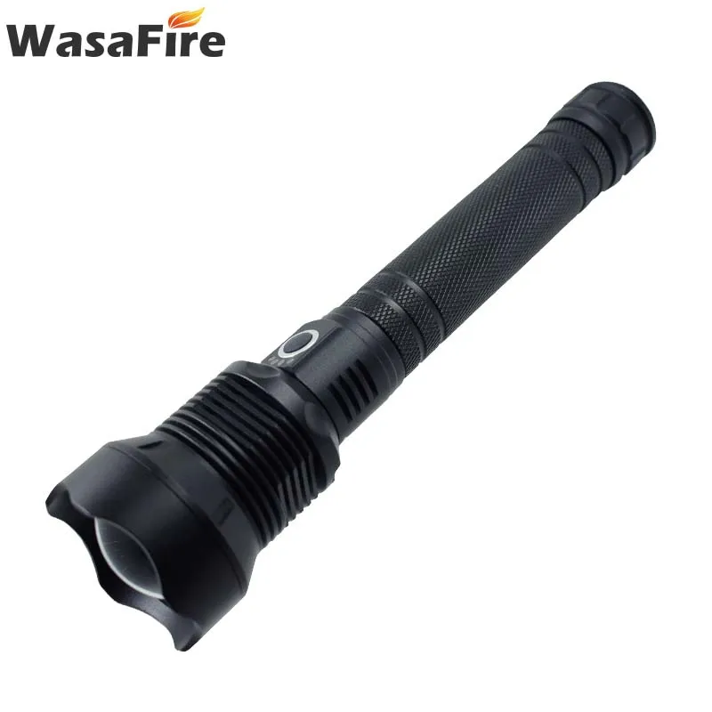 

WasaFire Powerful XHP50 Led Flashlight Outdoor Lighting P50 Lantern Tatica 18650 Torch Camping Light for Hunting Explore Patrol