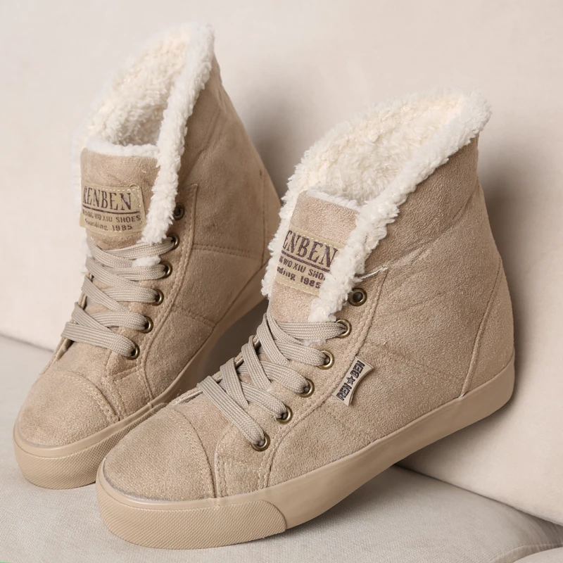 New fashion fur female warm ankle boots women boots snow