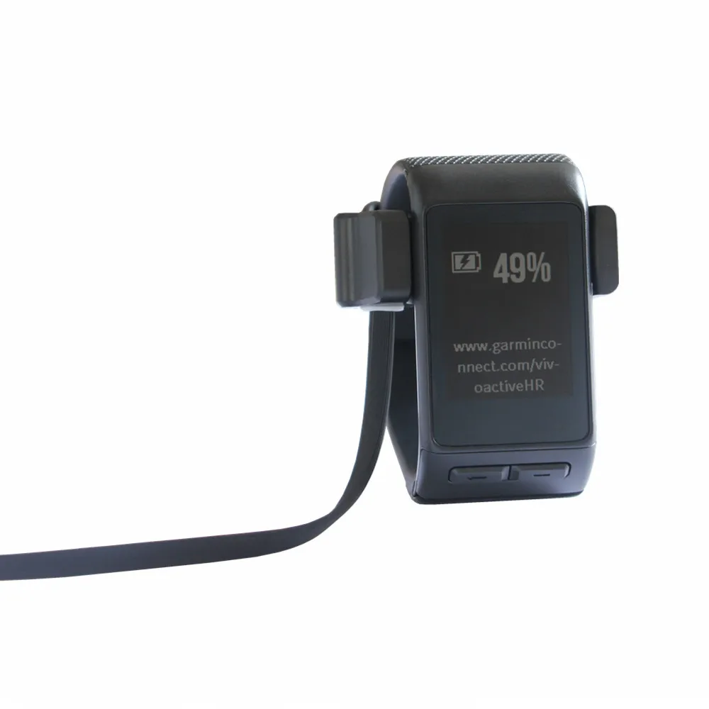 75 см зарядный кабель для Garmin Vivoactive HR GPS Смарт часы зарядное устройство зажим