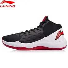 Li-Ning/мужские баскетбольные кроссовки SONIC TEAM; нескользящая подкладка; дышащая Спортивная обувь; износостойкие кроссовки; ABPN009 SAMJ18