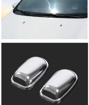

2pcs ABS CHROME WINDSHIELD WASHER WIPER WATER SPRAY NOZZLE COVER CAPS FOR Ford Fiesta 2009 2010 2011 2012 2013 2014 2015